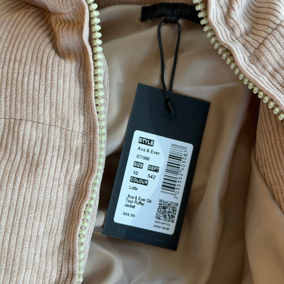 NWT Ava And Ever On Tour Puffer Jacket - Picture 8 of 8